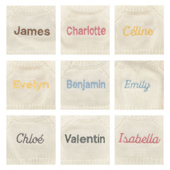 Blossom Blush Bunny 'Cherry' with Personalized Cream Jumper