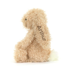 Personalized Bashful Luxe Bunny Curly Original
