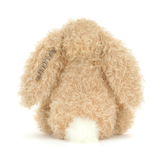 Personalized Bashful Luxe Bunny Curly Original