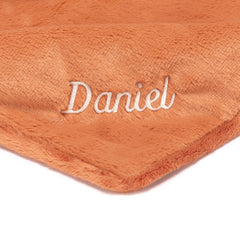 Personalized Bashful Fox Cub Blankie