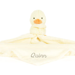 Personalized Bashful Duckling Soother