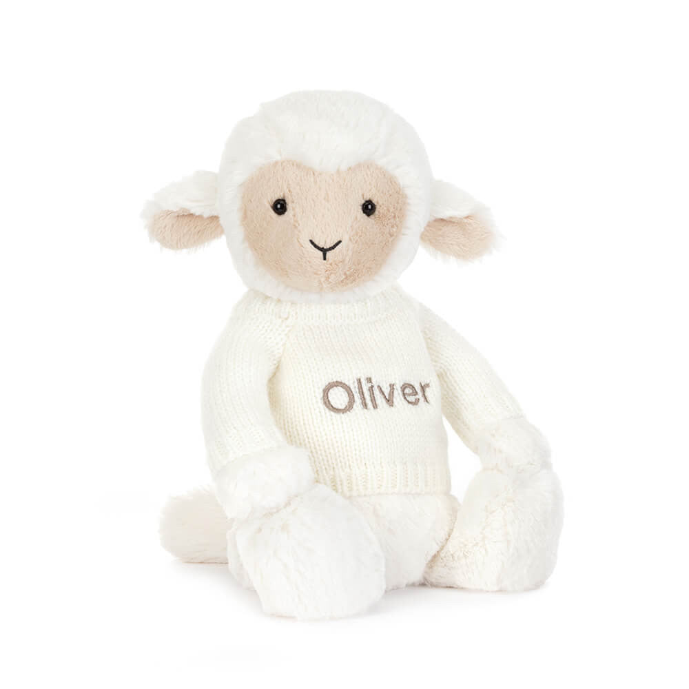Skipson Lamb with Personalized Cream Jumper