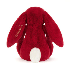 Personalized Bashful Luxe Bunny Scarlett Huge