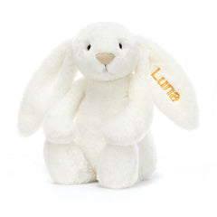 Personalized Bashful Luxe Bunny Luna Medium