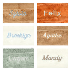 Personalized Blossom Cream Bunny 'Berry' Blankie