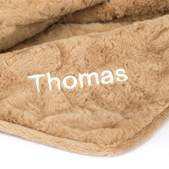 Personalized Bartholomew Bear Blankie