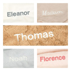 Personalized Bashful Blush Bunny Blankie