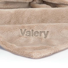 Personalized Bashful Beige Bunny Soother