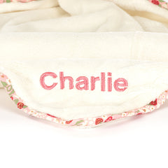 Personalized Blossom Cream Bunny 'Berry' Soother