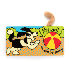 If I Were a Dog Board Book & Bashful Toffee Puppy Medium